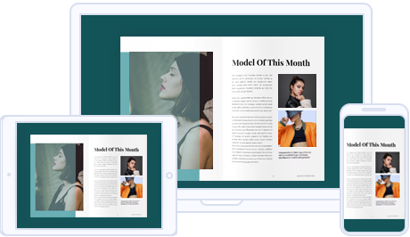 Make flip book online and compatible with multiple devices